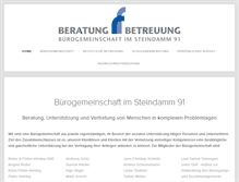 Tablet Screenshot of beratung-und-betreuung.de